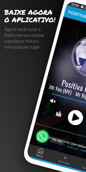 Positiva FM Web Screenshot 0