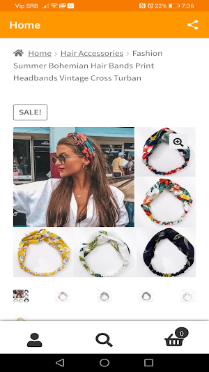 Hair Accessories Shop Screenshot 3