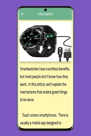 Tinwoo Smartwatch guide Screenshot 0