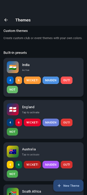 Cricket Stadium Fan Cards Screenshot 1