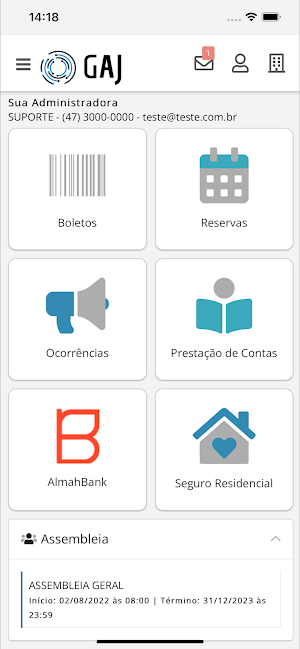 GAJ ADM CONDOMÍNIOS Screenshot 2