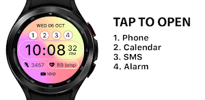 Sport Galaxy Rosy Watch Screenshot 1