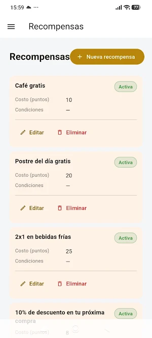 OroPass Negocio Screenshot 3
