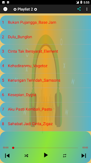 Lagu Band Indonesia 2000an Screenshot 2
