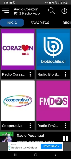 Radio Corazon 101.3 Radio App screenshot 2