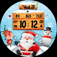 Christmas Story Animal Snowing