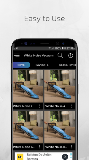 White Noise Vacuum Screenshot 1
