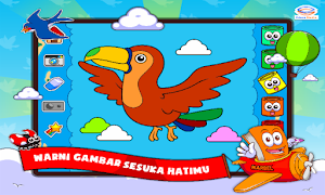 Marbel Mewarnai Hewan Udara Screenshot 2