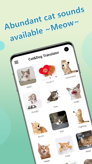 Dog&Cat translator-Pets talk Screenshot 1