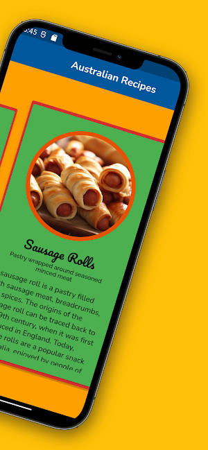 Australian Recipes Screenshot 1