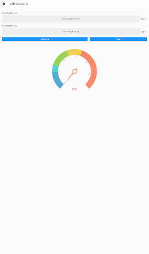 BMI Calculator Screenshot 0