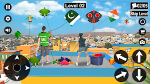 Kite Flying Basant Layang Game Screenshot 0