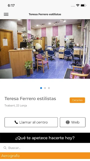 Teresa Ferrero Estilistas Screenshot 0