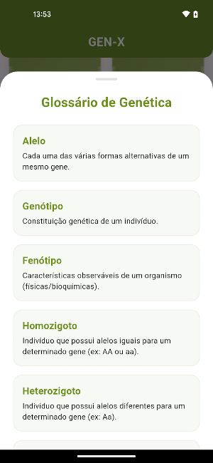 GEN-X: Genética Mendeliana Screenshot 0