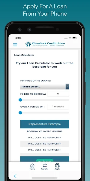 Kilmallock Credit Union Screenshot 2