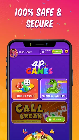 4P Ludo - Play Online Ludo Fun Screenshot 0