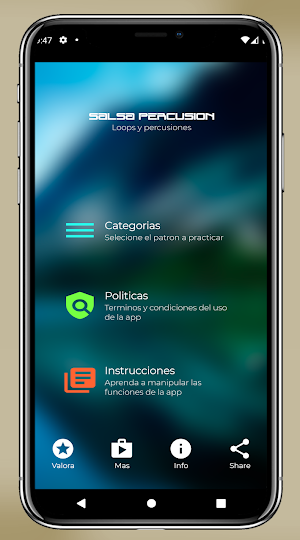 Salsa percusión Screenshot 2