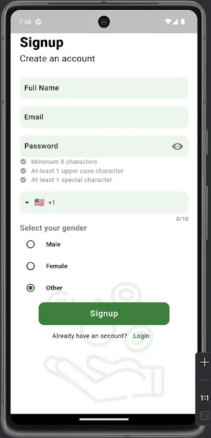 SmartHb Screenshot 1