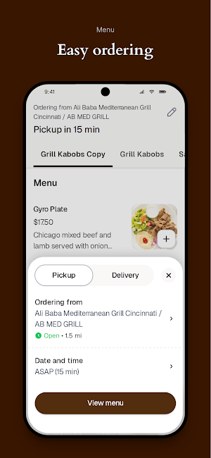 Ali Baba Mediterranean Grill Screenshot 2