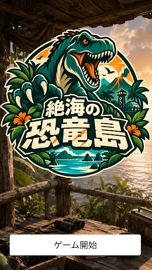 絶海の恐竜島～脱出までの決断～ Screenshot 1