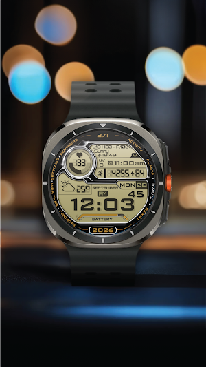 Tactical Mission Watch Face Screenshot 1