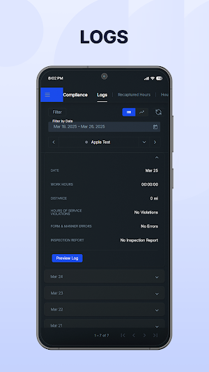 RouteMate ELD Fleet Screenshot 1