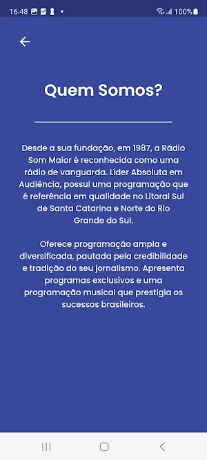 Rádio Som Maior Screenshot 1