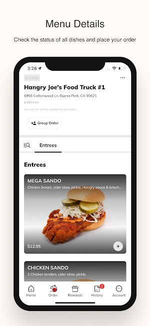 Hangry Joe's Food Truck Screenshot 1