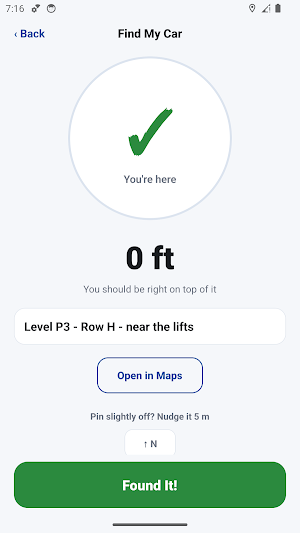 Park Pin: Find My Parked Car Screenshot 1