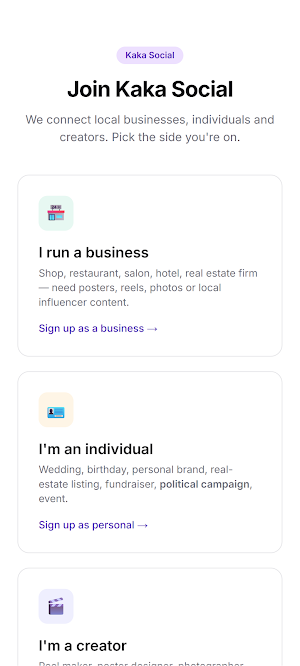 Kaka Social Screenshot 2
