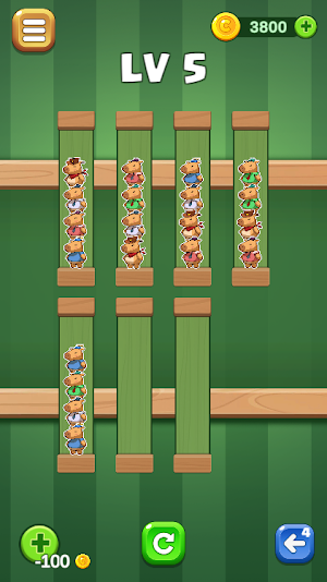 Cabybara Sort Screenshot 1