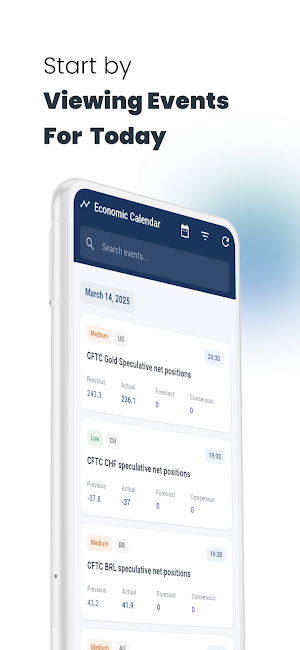 Economic Calendar For Traders Screenshot 0