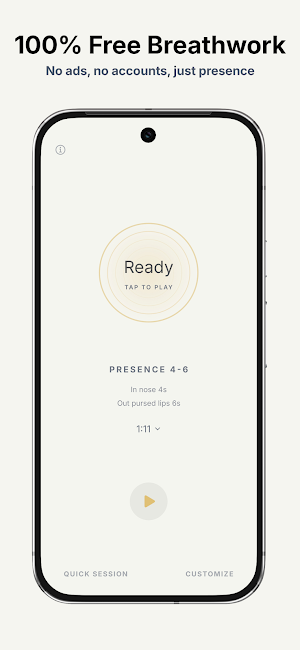 Pure Presence: Breathwork Screenshot 0