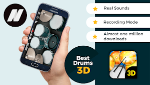 Best Percussion Drums 3D Screenshot 0
