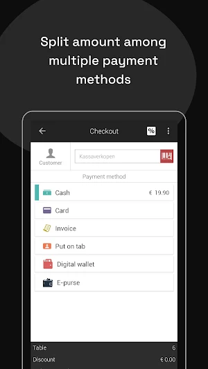 mPOS Screenshot 2