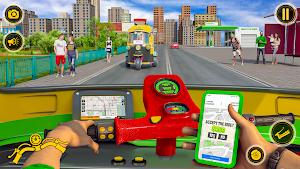 Real Tuk Tuk Auto Rickshaw 3d Screenshot 3