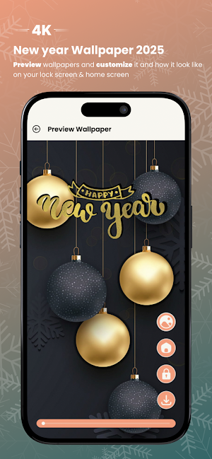 Festive: New Year HD Wallpaper Screenshot 3
