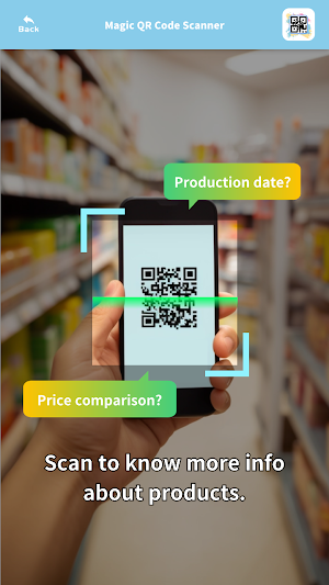 Magic QR Code Scanner Screenshot 1