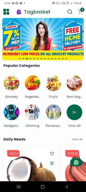 Tagbasket Screenshot 0