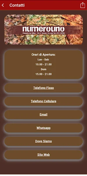 Numerouno Pizzeria Screenshot 0