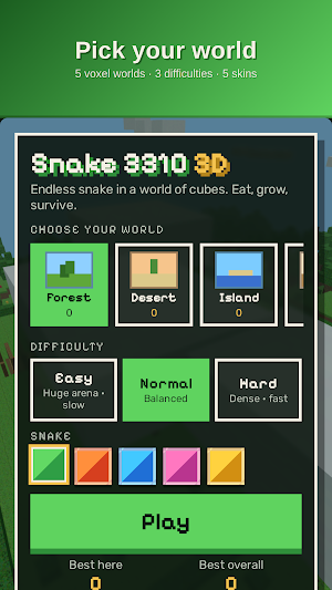 Snake 3310 3D Screenshot 2