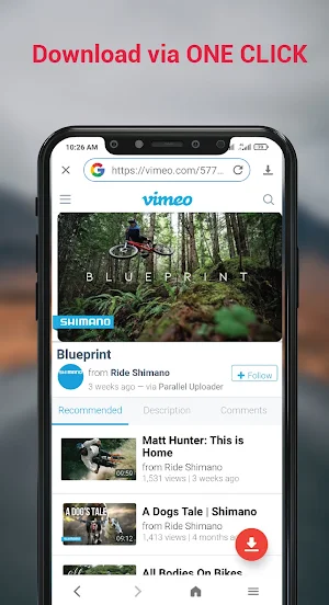 Fast Video, image and music Downloader Screenshot 1