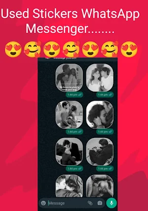 Sexy Kiss Sticker For Whatsapp Screenshot 1