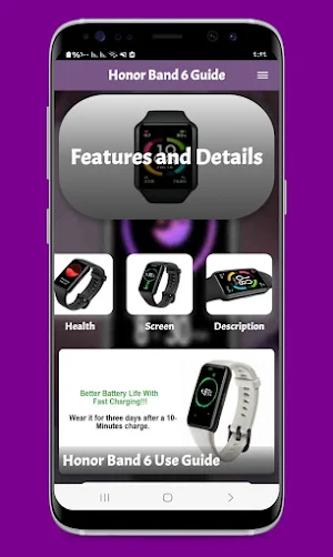 Honor Band 6 Guide Screenshot 0