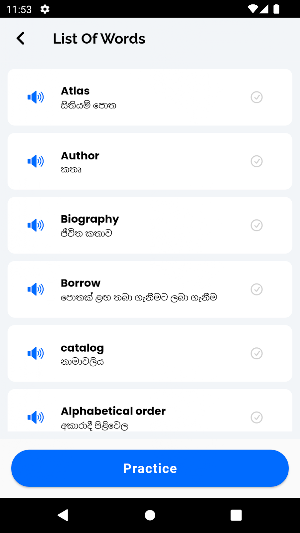 Pronounce With Podda : English Screenshot 2