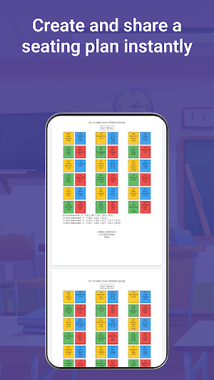 Kelebek - Sitting plan Screenshot 1