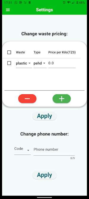 Smart-Taka Recycler Screenshot 2