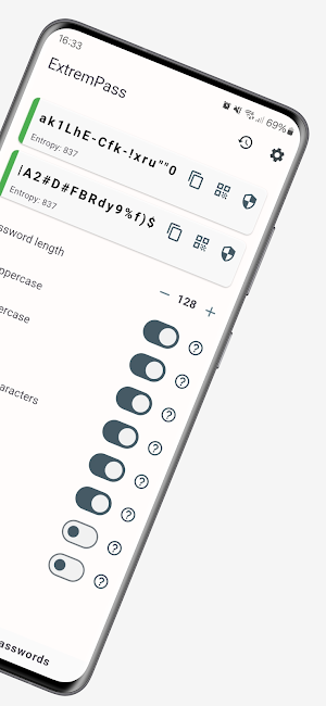 ExtremPass: Password Generator Screenshot 1