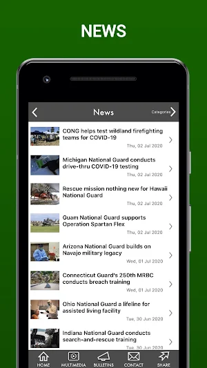 Vermont National Guard Screenshot 2