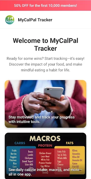 MyCalPal Tracker Screenshot 0